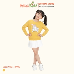 Áo Sweater Cotton Borib Bé Gái Cao Cấp - 020 1379