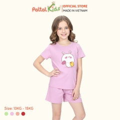 Đồ Bộ Đùi Cơ Bản Cotton Mỹ Bé Gái Cao Cấp - 025 2017 - Size 10