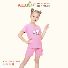 Đồ Bộ Đùi Cơ Bản Cotton Mỹ Bé Gái Cao Cấp - 025 2019 - Size 12