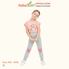 Quần Dài Cotton Borib Bé Gái Cao Cấp - 228 8051