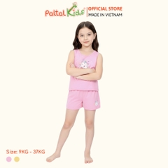 BST Mùa Hạ - Bộ Đùi Tay Ngắn Cotton Mỹ Bé Gái Cao Cấp - 025 2063