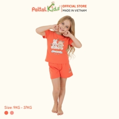 BST Mùa Xuân - Bộ Đùi Tay Ngắn Cotton Mỹ Bé Gái Cao Cấp - 025 2168