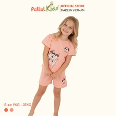 BST Mùa Xuân - Bộ Đùi Tay Ngắn Cotton Mỹ Bé Gái Cao Cấp - 025 2167