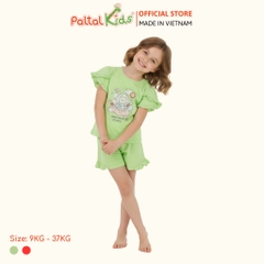 BST Mùa Xuân - Bộ Đùi Tay Ngắn Cotton Mỹ Bé Gái Cao Cấp - 025 2170