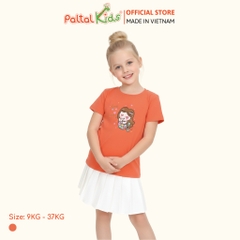 Áo Thun Cotton Mỹ Hình In Nàng Tiên Cá Bé Gái Cao Cấp - 020 1389