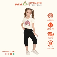 Đồ Bộ Lửng Hình In Chibi Usa - Sailor Moon Cotton Borib Bé Gái Cao Cấp - 224 7023