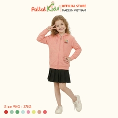Áo Khoác Hình In Gấu Cotton TC Chống Nắng Bé Gái Cao Cấp - 431 4030