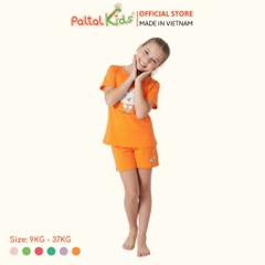 Đồ Bộ Đùi Hình In 3 Chú Thỏ Cotton Mỹ Bé Gái Cao Cấp - 025 2160