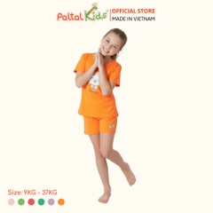 Đồ Bộ Đùi Hình In 3 Chú Thỏ Cotton Mỹ Bé Gái Cao Cấp - 025 2160