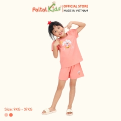 BST Mùa Xuân - Bộ Đùi Tay Ngắn Cotton Mỹ Bé Gái Cao Cấp - 025 2043