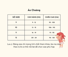Áo Choàng Cánh Dơi Cotton Melan Bé Gái Cao Cấp - 191 4007