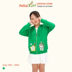 Áo Khoác Tai Thỏ CVC Bé Gái Cao Cấp - 401 4016