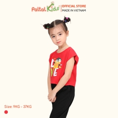 Áo Croptop Cotton Mỹ Bé Gái Cao Cấp - 020 1369