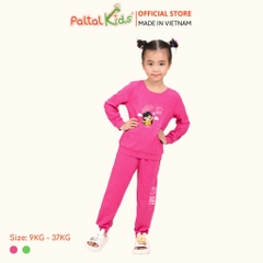 BST Mùa Đông - Bộ Dài Tay Dài Cotton Mỹ Bé Gái Cao Cấp - 023 6034