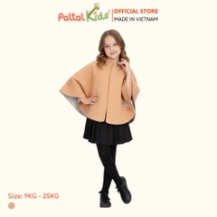 Áo Choàng Cánh Dơi Cotton Melan Bé Gái Cao Cấp - 191 4007