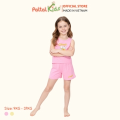 BST Mùa Hạ - Bộ Đùi Tay Ngắn Cotton Mỹ Bé Gái Cao Cấp - 025 2163