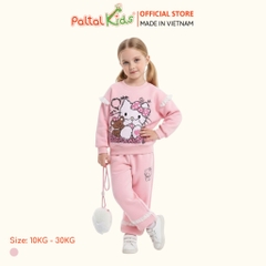 BST Mùa Đông - Đồ Bộ Tay Dài Nỉ 2 Da Bé Gái Cao Cấp - 223 6058