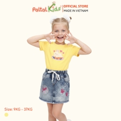 Áo Thun Cotton Mỹ Bé Gái Cao Cấp - 020 1365