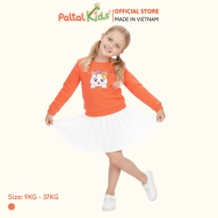 Áo Sweater Cotton Borib Bé Gái Cao Cấp - 020 1381