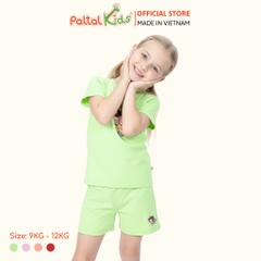 Đồ Bộ Đùi Cơ Bản Cotton Mỹ Bé Gái Cao Cấp - 025 5159 - Size 9