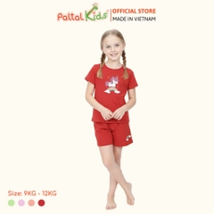 Đồ Bộ Đùi Cơ Bản Cotton Mỹ Bé Gái Cao Cấp - 025 2016 - Size 9