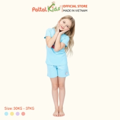 Đồ Bộ Đùi Cơ Bản Cotton Mỹ Bé Gái Cao Cấp - 025 5164 - Size 14