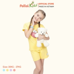 Đồ Bộ Đùi Cơ Bản Cotton Mỹ Bé Gái Cao Cấp - 025 2015 - Size 14