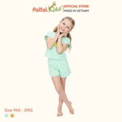 BST Mùa Hạ - Bộ Đùi Tay Ngắn Cotton Mỹ Bé Gái Cao Cấp - 025 5158