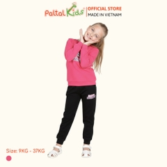 BST Mùa Đông - Đồ Bộ Tay Dài Cotton Borib Bé Gái Cao Cấp  - 223 6043