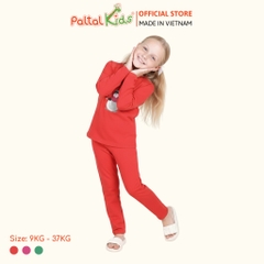 BST Mùa Đông - Đồ Bộ Tay Dài Cotton Mỹ Bé Gái Cao Cấp - 023 6037