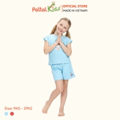 BST Mùa Hạ - Bộ Đùi Tay Ngắn Cotton Mỹ Bé Gái Cao Cấp - 025 2058