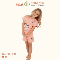 BST Mùa Xuân - Bộ Đùi Tay Ngắn Cotton Mỹ Bé Gái Cao Cấp - 025 2167