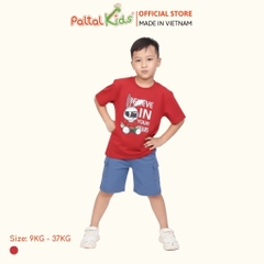 Áo Thun Cotton Mỹ Hình In Thỏ Ngầu Bé Trai Cao Cấp - 020 1397