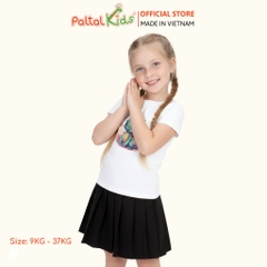 Áo Thun Cotton Mỹ Hình In Giáp Thìn - Rồng Xanh Bé Gái Cao Cấp - 020 1390