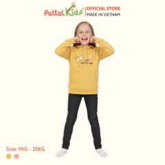 Áo Hoodie Cotton Melan Hình In Động Vật Cute Bé Gái Cao Cấp  - 191 4009