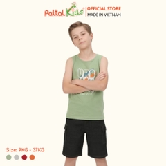 Áo Thun Sát Nách Hình In Urban Cotton Mỹ Bé Trai Cao Cấp - 020 1418
