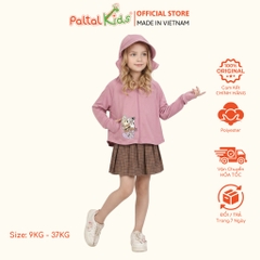 Áo Khoác Croptop Poly Chống Nắng Hình In Nhân Vật Hoạt Hình Bé Gái Cao Cấp - 311 4038