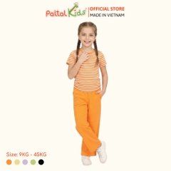 Đồ Bộ Dài Áo Dây Rút Cotton Viscose Bé Gái Cao Cấp - 023 6073