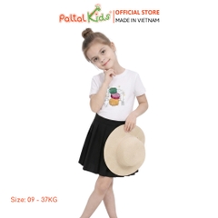 TRUNG THU 2024 - Áo Thun Cotton Mỹ Hình In Chú Thỏ Và Bánh Trung Thu Bé Cao Cấp - 020 1428