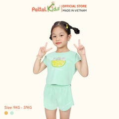 BST Mùa Hạ - Bộ Đùi Tay Ngắn Cotton Mỹ Bé Gái Cao Cấp - 025 5158