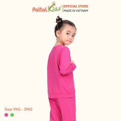 BST Mùa Đông - Bộ Dài Tay Dài Cotton Mỹ Bé Gái Cao Cấp - 023 6034
