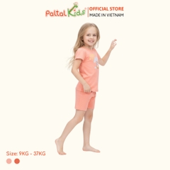 BST Mùa Xuân - Bộ Đùi Tay Ngắn Cotton Mỹ Bé Gái Cao Cấp - 025 2043