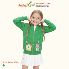 Áo Khoác Tai Thỏ CVC Bé Gái Cao Cấp - 401 4016