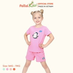 Đồ Bộ Đùi Cơ Bản Cotton Mỹ Bé Gái Cao Cấp - 025 5161 - Size 11