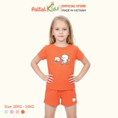 Đồ Bộ Đùi Cơ Bản Cotton Mỹ Bé Gái Cao Cấp - 025 2019 - Size 12