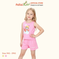 BST Mùa Hạ - Bộ Đùi Tay Ngắn Cotton Mỹ Bé Gái Cao Cấp - 025 5157