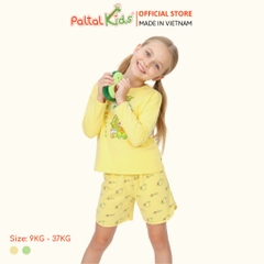 BST Mùa Thu - Bộ Đùi Tay Lỡ Cotton Mỹ Bé Gái Cao Cấp - 025 5195