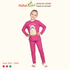 BST Mùa Đông - Đồ Bộ Tay Dài Cotton Mỹ Bé Gái Cao Cấp - 023 6021