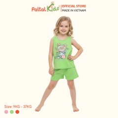 BST Mùa Hạ - Bộ Đùi Tay Ngắn Cotton Mỹ Bé Gái Cao Cấp - 025 2154