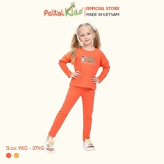 BST Mùa Đông - Bộ Dài Tay Dài Cotton Mỹ Bé Gái Cao Cấp - 023 6083